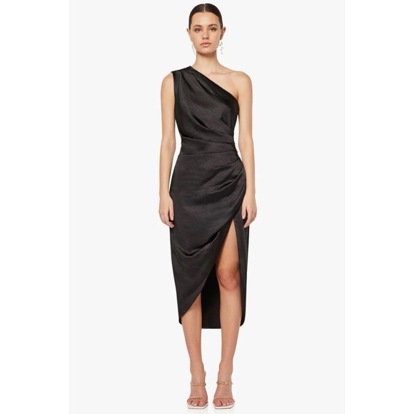 Elliatt Cassini Dress In Black Size Medium - Picture 3 of 13